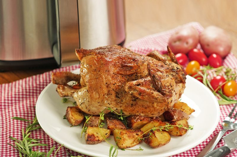 Cajun Herbs Roasted Whole Chicken 卡真香料烤全鸡