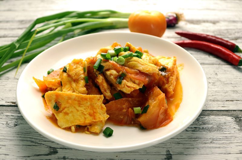 番茄炒蛋stir Fried Egg With Tomatoes Nanyang Kitchen 南洋小厨