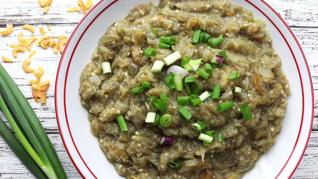 虾米焖茄子Braised Eggplant with Dried Shrimp | Nanyang Kitchen