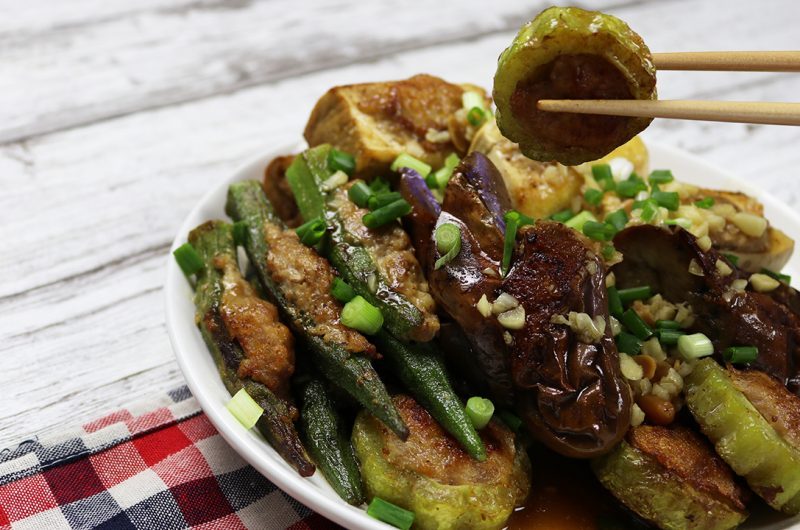 Homemade Yong Tau Foo 酿豆腐