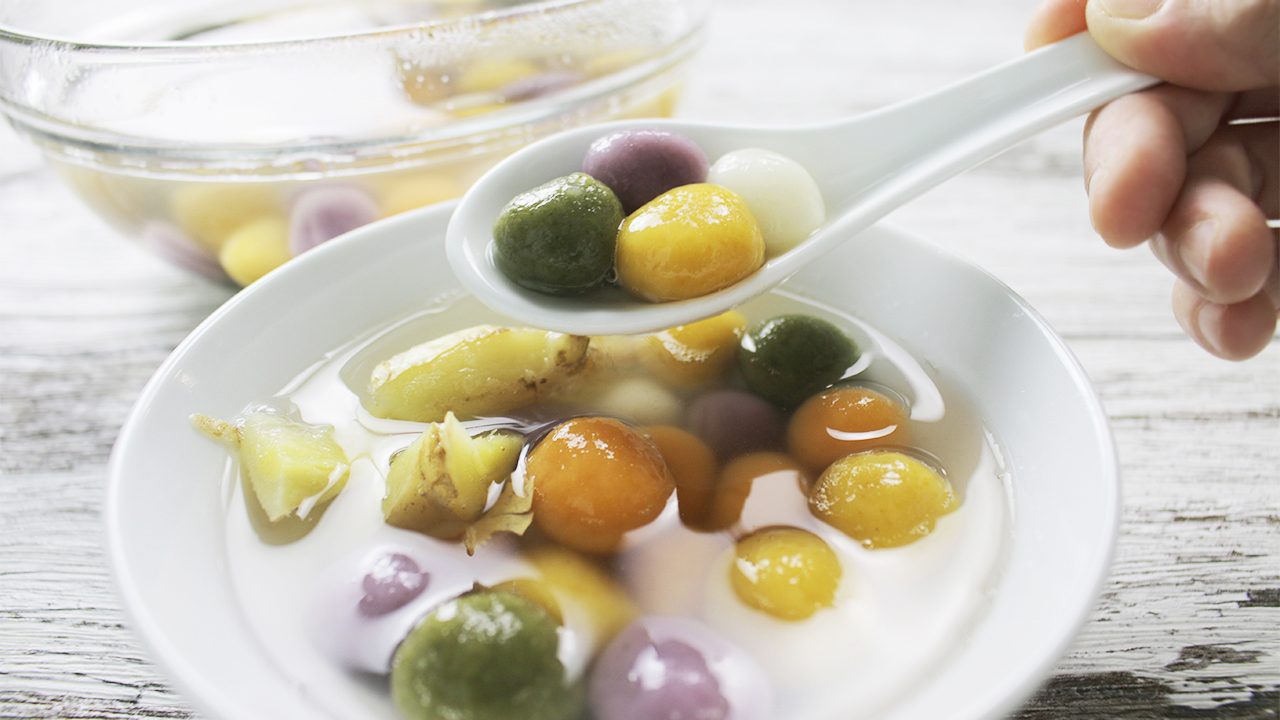 彩色汤圆 Rainbow Glutinous Rice Balls (Tang Yuan) - Nanyang Kitchen 南洋小厨