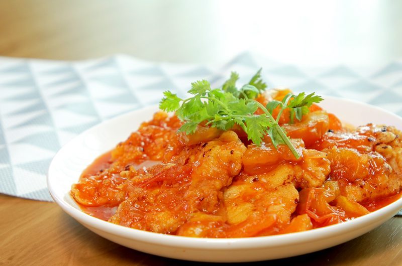 Pork Chops in Tomato Sauce 茄汁猪扒