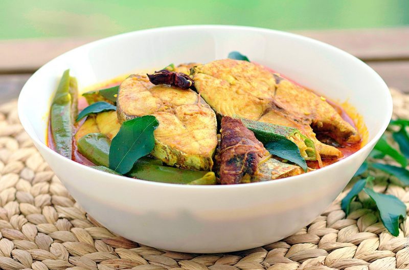 Tamarind Fish Curry (Gulai Mackerel Fish) 印度式咖喱鱼