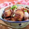 姜葱爆烧肉 Stir-Fried Roasted Pork with Ginger & Spring Onion