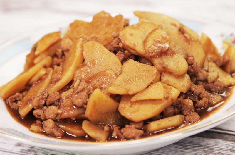 Potato & Minced Pork Stew 马铃薯焖肉碎