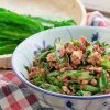 虾米肉碎辣炒四棱豆 Stir-Fried Winged Bean With Dried Shrimp & Chili