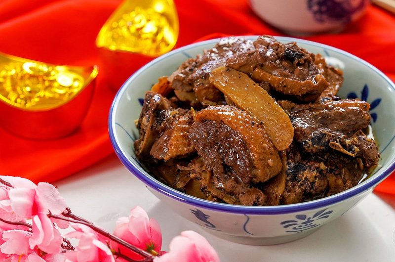 Braised Duck with Fermented Soybean 豆豉鸭