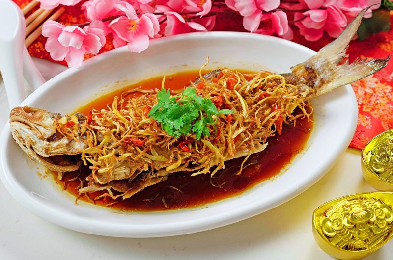 Deep-Fried Golden Threadfin 黄金马友鱼