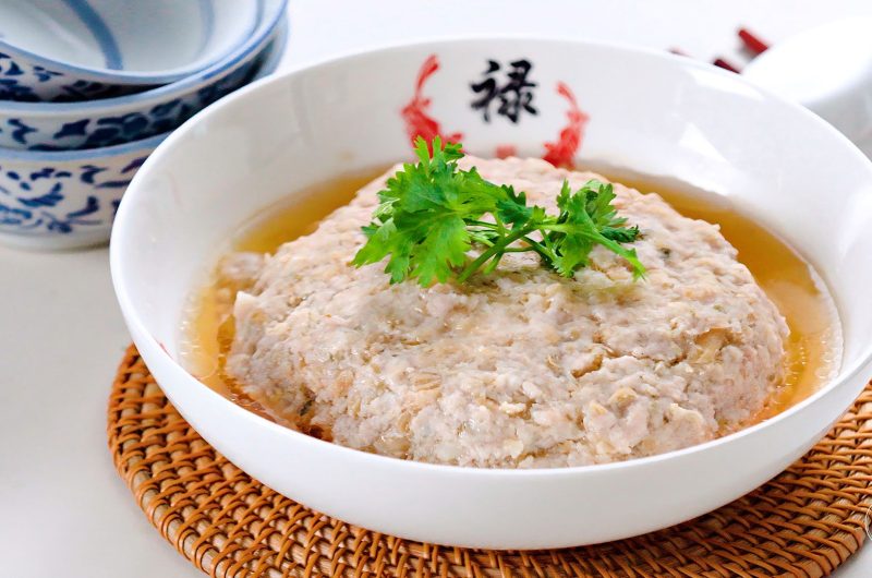 Steamed Minced Pork with Dong Cai 冬菜蒸猪肉