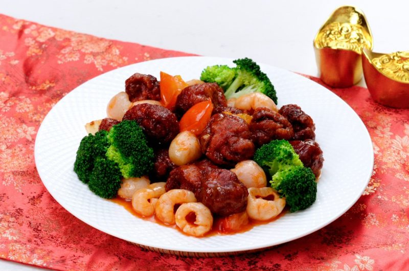 Lychee Glazed Meatball 荔枝肉